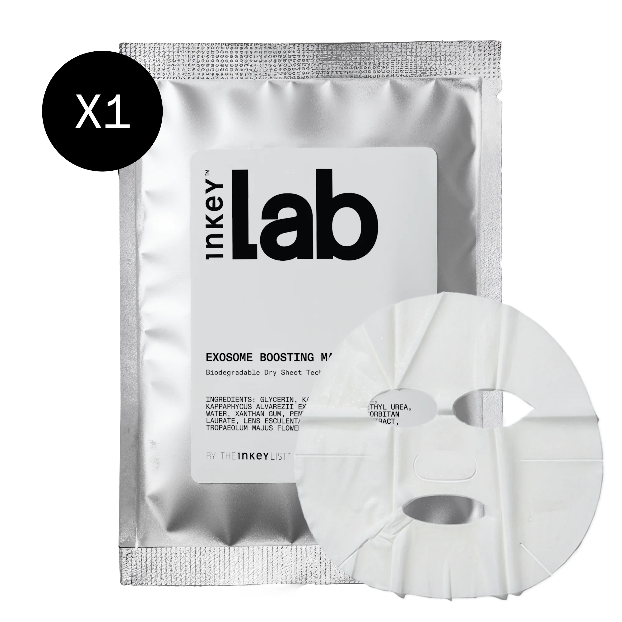 Exosome Boosting Dry Sheet Mask - Pack of 1 - Image 3