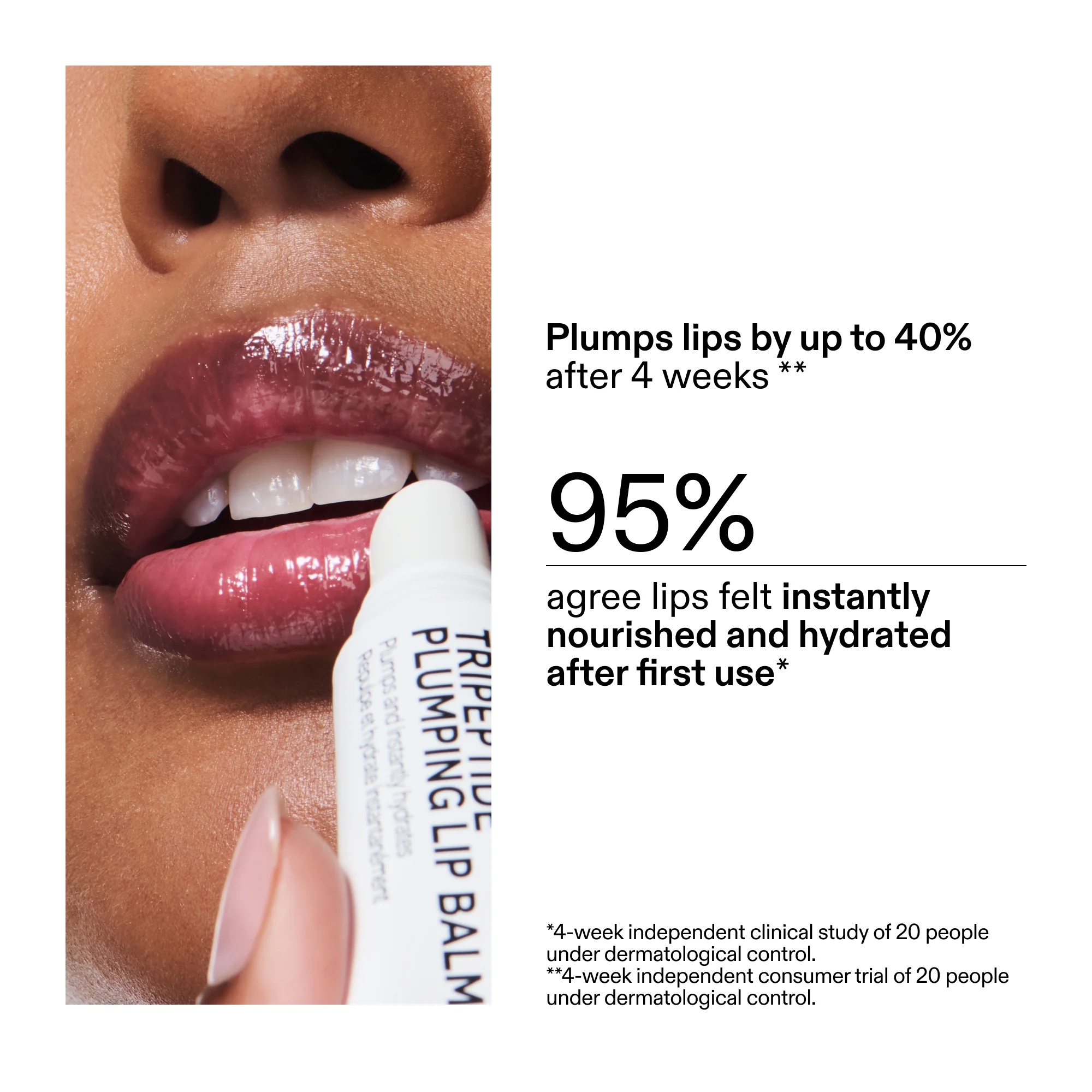 Tripeptide Plumping Pink Lip Balm - Image 6